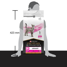 Сухий дієтичний корм PRO PLAN VETERINARY DIETS UR Urinary для дорослих котів для розчинення та зниження утворення струвітних каменів, з куркою, 1,5 кг