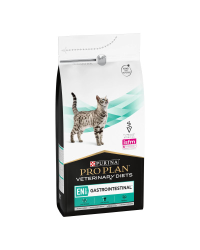 Сухий дієтичний корм PRO PLAN VETERINARY DIETS EN Gastrointestinal для кошенят та дорослих котів для зменшення розладів кишкової абсорбції та годівлі у період відновлення, одужання, 1,5 кг