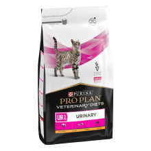 Сухий дієтичний корм PRO PLAN VETERINARY DIETS UR Urinary для дорослих котів для розчинення та зниження утворення струвітних каменів, з куркою, 5 кг
