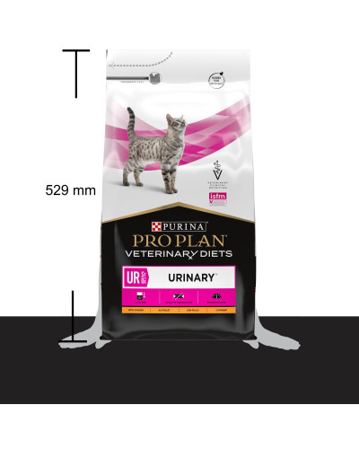 Сухий дієтичний корм PRO PLAN VETERINARY DIETS UR Urinary для дорослих котів для розчинення та зниження утворення струвітних каменів, з куркою, 5 кг