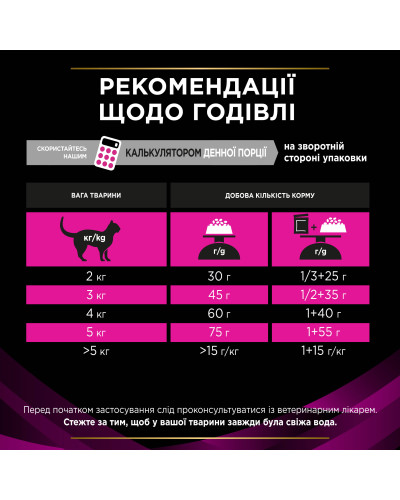 Сухий дієтичний корм PRO PLAN VETERINARY DIETS UR Urinary для дорослих котів для розчинення та зниження утворення струвітних каменів, з куркою, 5 кг