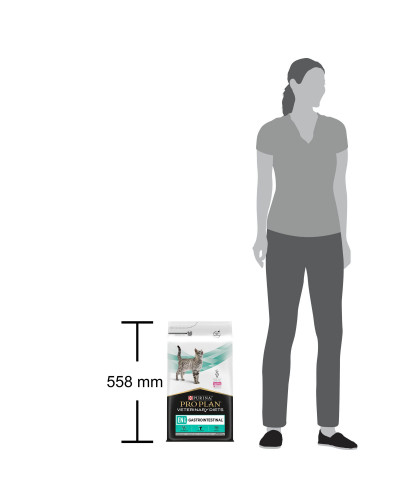 Сухий дієтичний корм PRO PLAN VETERINARY DIETS EN Gastrointestinal для кошенят та дорослих котів для зменшення розладів кишкової абсорбції та годівлі у період відновлення, одужання, 5 кг