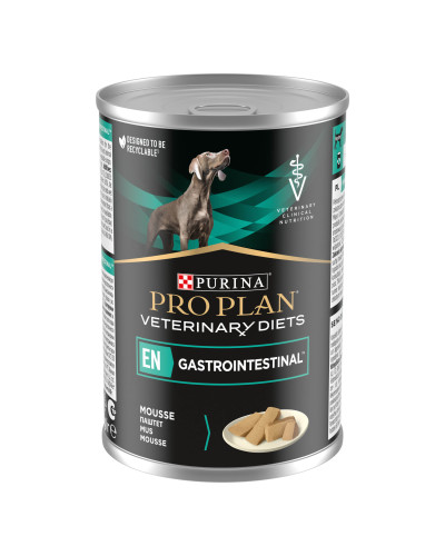 Вологий дієтичний корм PRO PLAN VETERINARY DIETS EN Gastrointestinal для дорослих собак для усунення розладів травлення, мус, 400 г