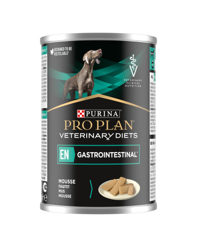 Вологий дієтичний корм PRO PLAN VETERINARY DIETS EN Gastrointestinal для дорослих собак для усунення розладів травлення, мус, 400 г