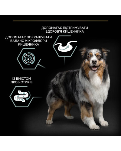 Сухий корм PRO PLAN Medium Adult 1+ Sensitive Digestion для дорослих собак середніх порід, з чутливим травленням, з ягням, 14 кг