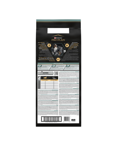 Сухий корм PRO PLAN Medium Adult 1+ Sensitive Digestion для дорослих собак середніх порід, з чутливим травленням, з ягням, 16,5 кг
