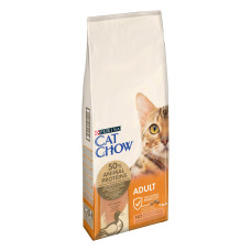 Сухий корм CAT CHOW Adult для дорослих котів, з качкою, 15 кг