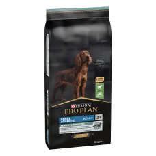 Сухий корм PRO PLAN Large Athletic Adult 2+ Sensitive Digestion для дорослих собак великих порід атлетичної статури, з чутливим травленням, з ягням, 14 кг
