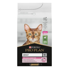 Сухий корм PRO PLAN Adult 1+ Delicate Digestion для дорослих котів з чутливим травленням та вибагливих до їжі, з ягням, 1,5 кг