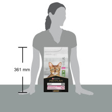 Сухий корм PRO PLAN Adult 1+ Delicate Digestion для дорослих котів з чутливим травленням та вибагливих до їжі, з ягням, 1,5 кг