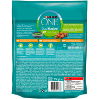 Сухий корм PURINA ONE Adult Dual Nature Spirulina для дорослих котів, з куркою, 750 г