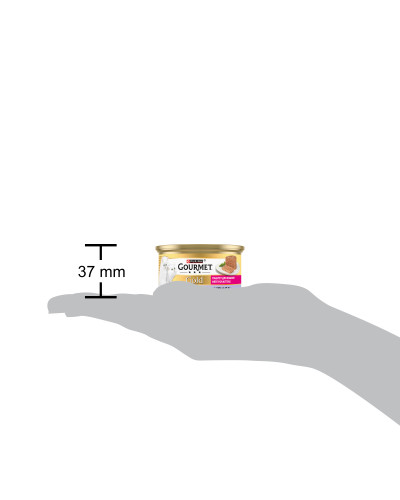 Влажный корм GOURMET Gold для котят, паштет, с телятиной, 85 г