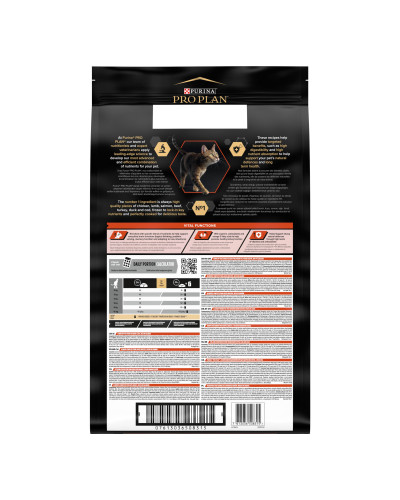 Сухой корм PRO PLAN Adult 1+ Vital Functions для взрослых кошек, с лососем, 10 кг