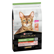 Сухой корм PRO PLAN Sterilised Adult 1+ Vital Functions для взрослых стерилизованных кошек, с лососем, 10 кг