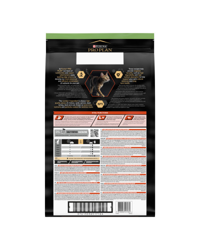Сухой корм PRO PLAN Sterilised Adult 1+ Vital Functions для взрослых стерилизованных кошек, с лососем, 10 кг