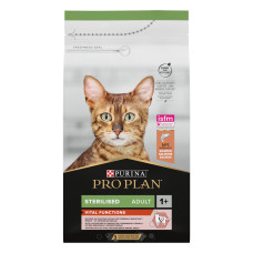 Сухий корм PRO PLAN Sterilised Adult 1+ Vital Functions для дорослих стерилізованих котів, з лососем, 1,5 кг