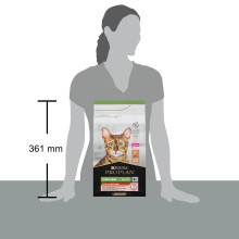 Сухой корм PRO PLAN Sterilised Adult 1+ Vital Functions для взрослых стерилизованных кошек, с лососем, 1,5 кг