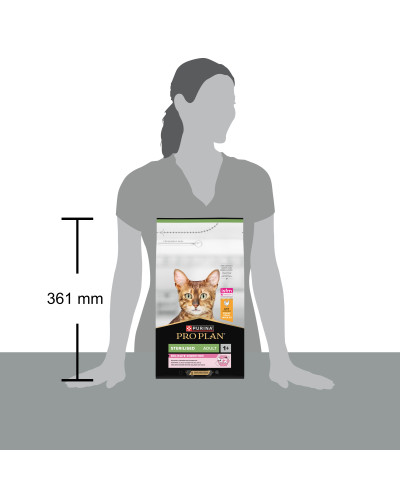 Сухий корм PRO PLAN Sterilised Adult 1+ Delicate Digestion для дорослих стерилізованих котів з чутливим травленням, з куркою, 1,5 кг