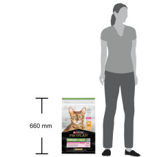 Сухой корм PRO PLAN Sterilised Adult 1+ Delicate Digestion для взрослых стерилизованных кошек с чувствительным пищеварением, с курицей, 10 кг