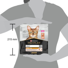 Сухий корм PRO PLAN Adult 1+ Derma Care для дорослих котів для підтримки здоров'я шкіри та краси шерсті, з лососем, 400 г