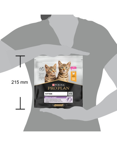 Сухий корм PRO PLAN Kitten 1 Healthy Start для кошенят, з куркою, 400 г