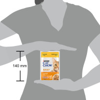 Вологий корм CAT CHOW Adult для дорослих котів, шматочки в желе, з куркою та цукіні, 85 г