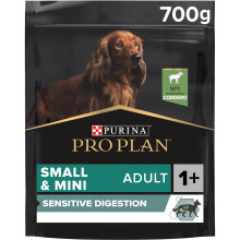 Сухой корм PRO PLAN Small and Mini Adult 1+ Sensitive Digestion, с чувствительным пищеварением, с ягненком, 700 г