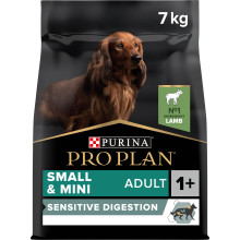 Сухой корм PRO PLAN Small and Mini Adult 1+ Sensitive Digestion, с чувствительным пищеварением, с ягненком, 7 кг