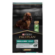 Сухой корм PRO PLAN Small and Mini Adult 1+ Sensitive Digestion, с чувствительным пищеварением, с ягненком, 7 кг