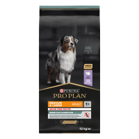 Сухий корм PRO PLAN Medium and Large Adult 1+ Sensitive Digestion з чутливим травленням, беззерновий, з індичкою, 12 кг