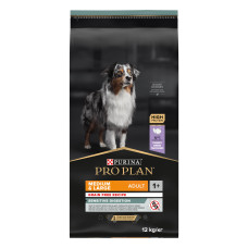 Сухий корм PRO PLAN Medium and Large Adult 1+ Sensitive Digestion з чутливим травленням, беззерновий, з індичкою, 12 кг