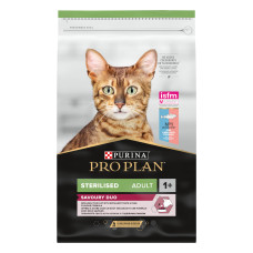 Сухий корм PRO PLAN Sterilised Adult 1+ Savoury Duo для дорослих стерилізованих котів, з тріскою та фореллю, 10 кг