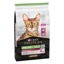 Сухой корм PRO PLAN Sterilised Adult 1+ Savoury Duo для взрослых стерилизованных кошек, с уткой и печенью, 10 кг