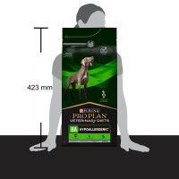 Сухой диетический корм PRO PLAN VETERINARY DIETS HA Hypoallergenic для взрослых собак и щенков для снижения признаков ингредиентной и нутриентной непереносимости, 1,3 кг