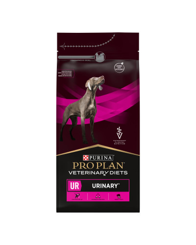 Сухой диетический корм PRO PLAN VETERINARY DIETS UR Urinary для взрослых собак для растворения и снижения образования струвитных камней, 1,5 кг