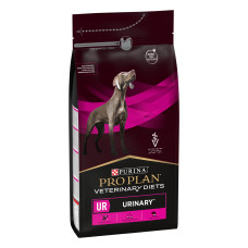 Сухой диетический корм PRO PLAN VETERINARY DIETS UR Urinary для взрослых собак для растворения и снижения образования струвитных камней, 1,5 кг