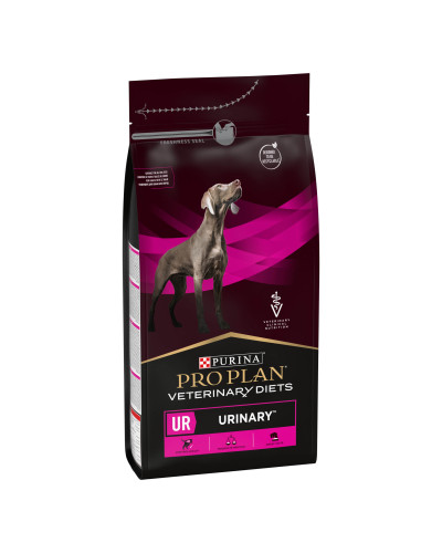 Сухой диетический корм PRO PLAN VETERINARY DIETS UR Urinary для взрослых собак для растворения и снижения образования струвитных камней, 1,5 кг