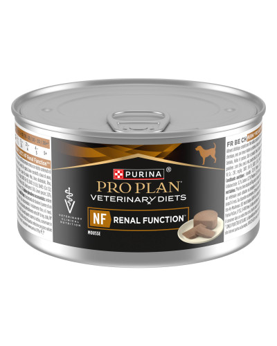 Вологий дієтичний корм PRO PLAN VETERINARY DIETS NF Renal Function для дорослих собак для підтримання функції нирок при хронічній хворобі нирок, мус, 195 г