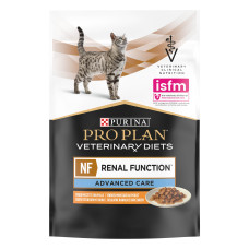 Вологий дієтичний корм PRO PLAN VETERINARY DIETS NF Renal Function Advanced Care для дорослих котів при патології нирок, з куркою, 10х85 г