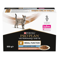 Вологий дієтичний корм PRO PLAN VETERINARY DIETS NF Renal Function Advanced Care для дорослих котів при патології нирок, з лососем, 10х85 г