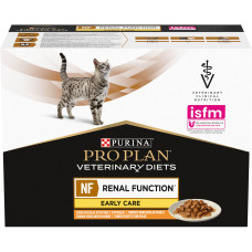 Вологий дієтичний корм PRO PLAN VETERINARY DIETS NF Renal Function Early Care для дорослих котів при патології нирок на ранніх стадіях, з куркою, 10х85 г