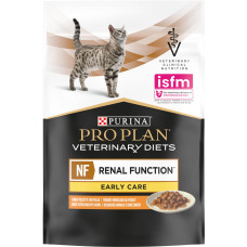 Вологий дієтичний корм PRO PLAN VETERINARY DIETS NF Renal Function Early Care для дорослих котів при патології нирок на ранніх стадіях, з куркою, 10х85 г