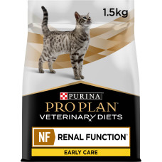 Сухий дієтичний корм PRO PLAN VETERINARY DIETS NF Renal Function Early Care для дорослих котів для підтримання функції нирок при хронічній хворобі нирок на ранніх стадіях, 1,5 кг