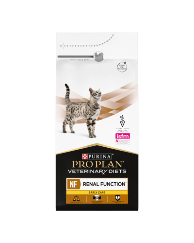 Сухий дієтичний корм PRO PLAN VETERINARY DIETS NF Renal Function Early Care для дорослих котів для підтримання функції нирок при хронічній хворобі нирок на ранніх стадіях, 1,5 кг