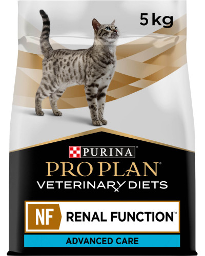Сухий дієтичний корм PRO PLAN VETERINARY DIETS NF Renal Function Advanced Care для дорослих котів для підтримання функції нирок при хронічній хворобі нирок, 5 кг
