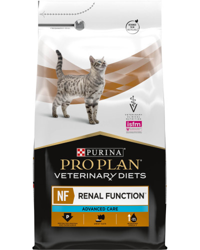 Сухий дієтичний корм PRO PLAN VETERINARY DIETS NF Renal Function Advanced Care для дорослих котів для підтримання функції нирок при хронічній хворобі нирок, 5 кг