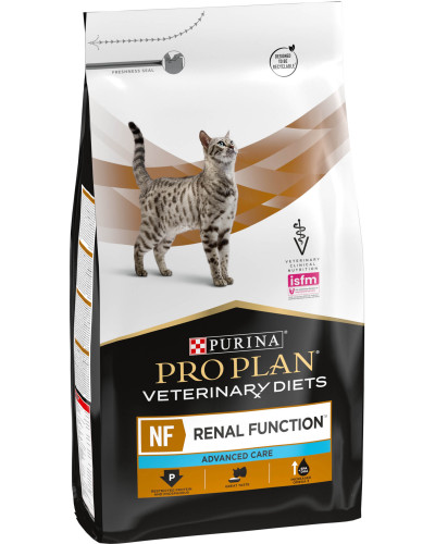 Сухий дієтичний корм PRO PLAN VETERINARY DIETS NF Renal Function Advanced Care для дорослих котів для підтримання функції нирок при хронічній хворобі нирок, 5 кг