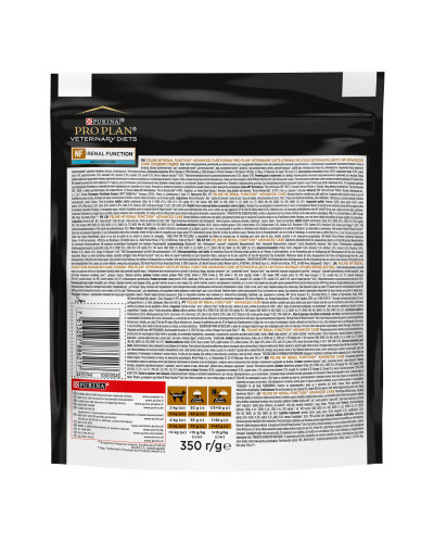 Сухий дієтичний корм PRO PLAN VETERINARY DIETS NF Renal Function Advanced Care для дорослих котів для підтримання функції нирок при хронічній хворобі нирок, 350 г
