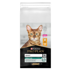Сухий корм PRO PLAN Adult 1+ Renal Plus для дорослих котів, з куркою, 14 кг