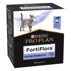 Пробіотик PRO PLAN FortiFlora для дорослих котів та кошенят для підтримання нормальної міклофлори шлунково-кишкового тракту, 30х1 г
